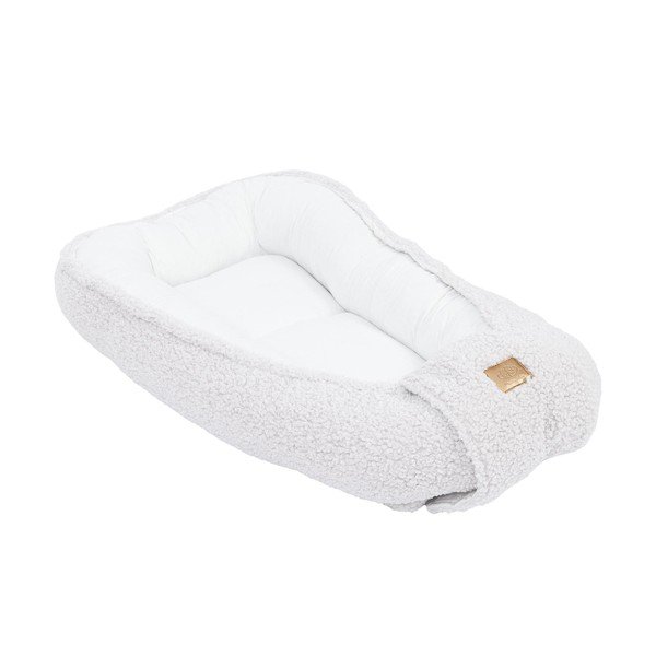 Kokon dla niemowląt w kolorze kości słoniowej 55x83 cm – Meowbaby