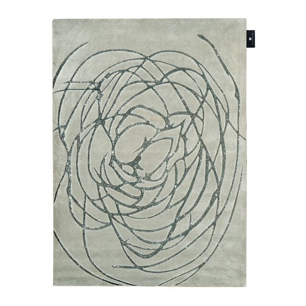 Wełniany dywan Chloe Silver, 170x240 cm