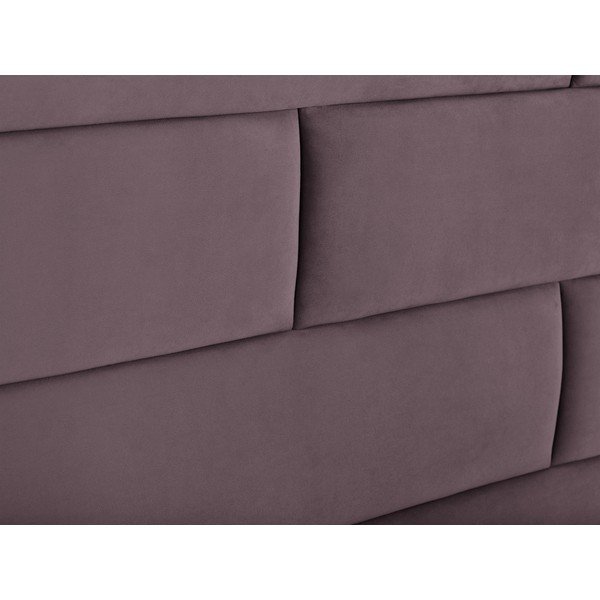 Fioletowy zagłówek łóżka Cosmopolitan Design New York, szer. 180 cm-image-3