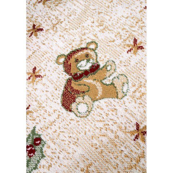 Zielony okrągły dywan z mieszanki bawełny ze świątecznym motywem ø 160 cm Toy's Delight Green Christmas – Villeroy&Boch-image-4