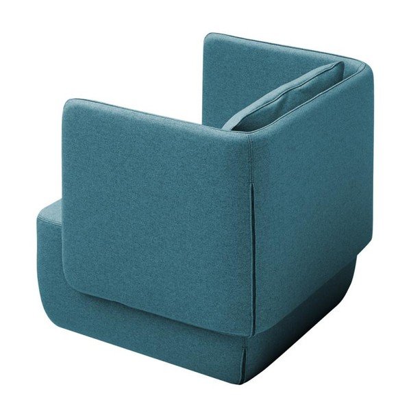 Turkusowy fotel Softline Opera Low-image-3