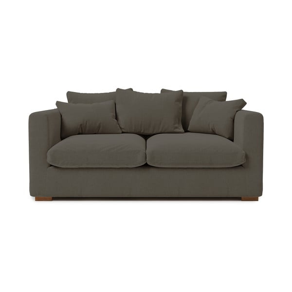 Ciemnoszara sztruksowa sofa 175 cm Comfy – Scandic