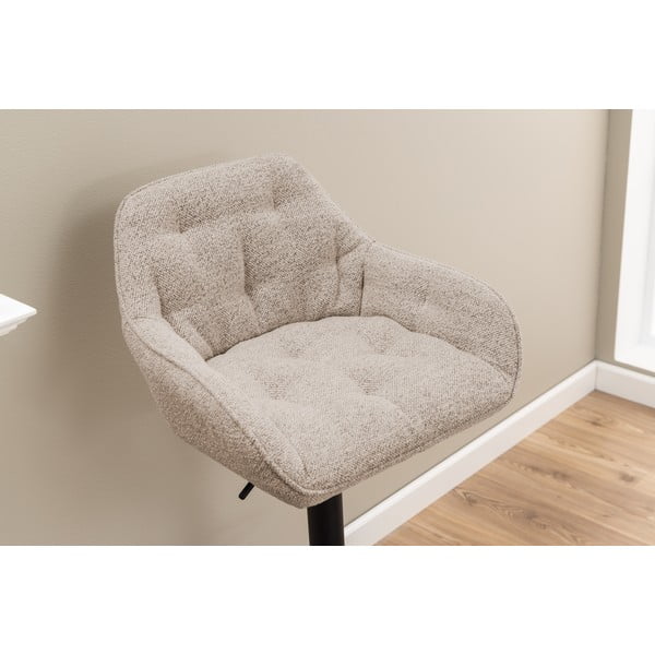 Jasnoszare hokery obrotowe zestaw 2 szt. 109 cm Brooke – Actona-image-2