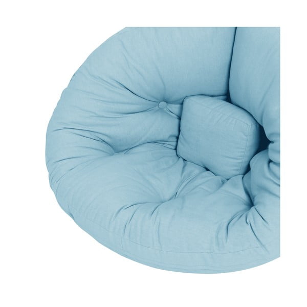 Jasnoniebieski dziecięcy fotel rozkładany Karup Design Mini Nido Light Blue-image-3