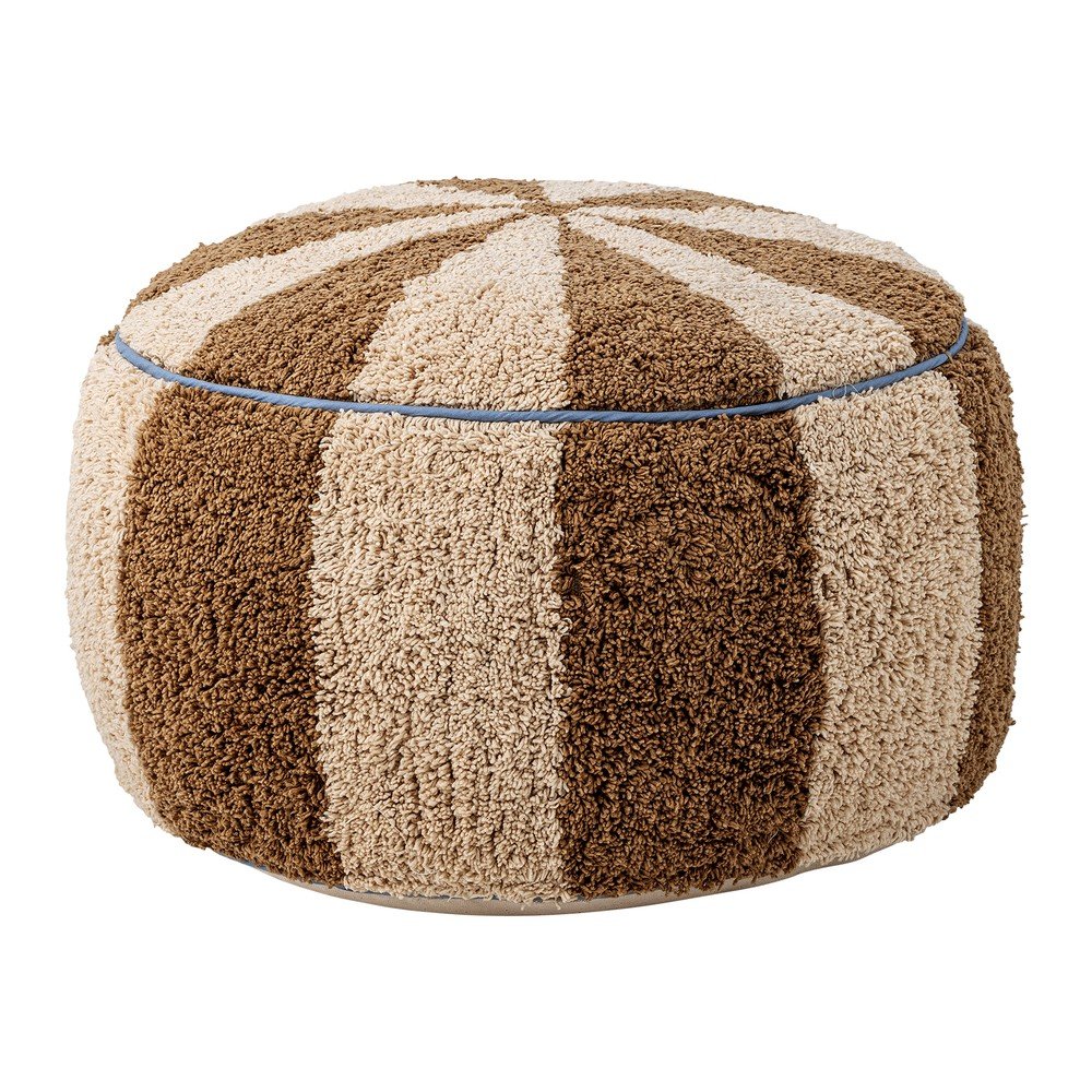 Brązowy/beżowy puf dziecięcy Charoline – Bloomingville Mini