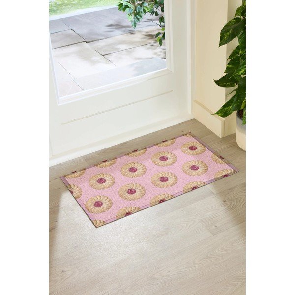 Wycieraczka z plastiku z recyklingu 40x70 cm Jam Biscuit  – Artsy Doormats-image-1