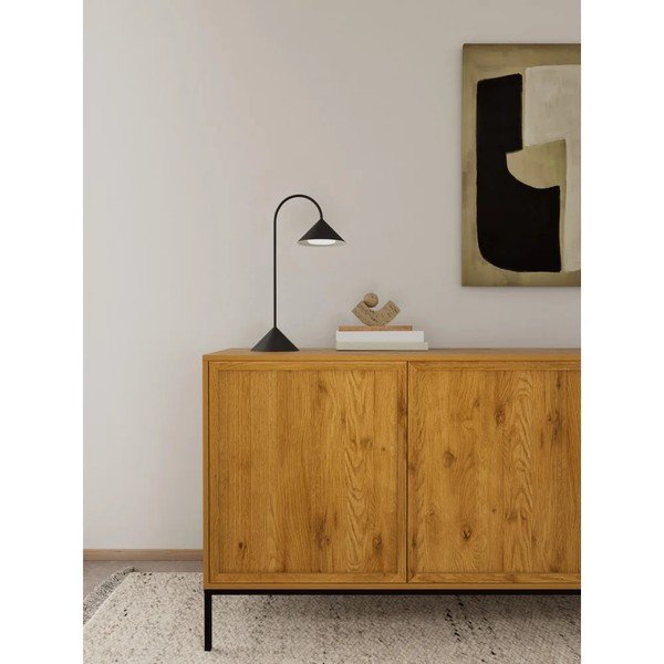 Komoda w dekorze dębu w naturalnym kolorze 158x80x40 cm Palmdale – Actona-image-2