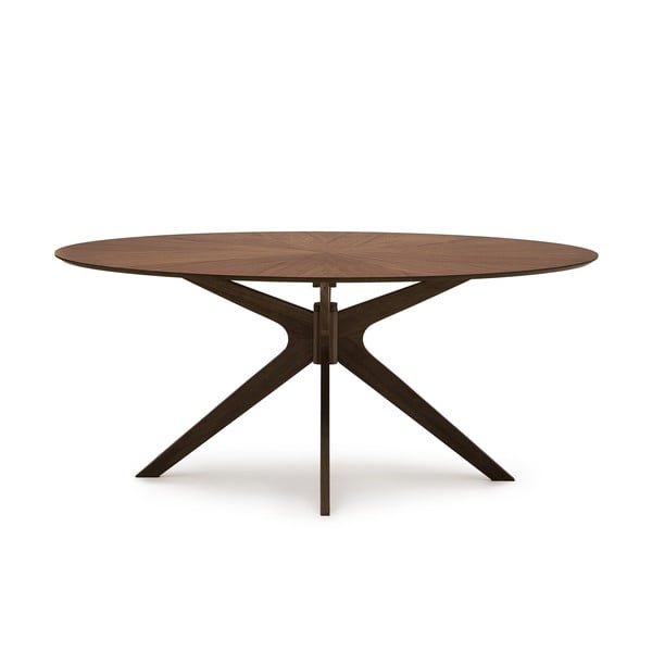 Stół z blatem w dekorze orzecha 110x180 cm Naanim – Kave Home