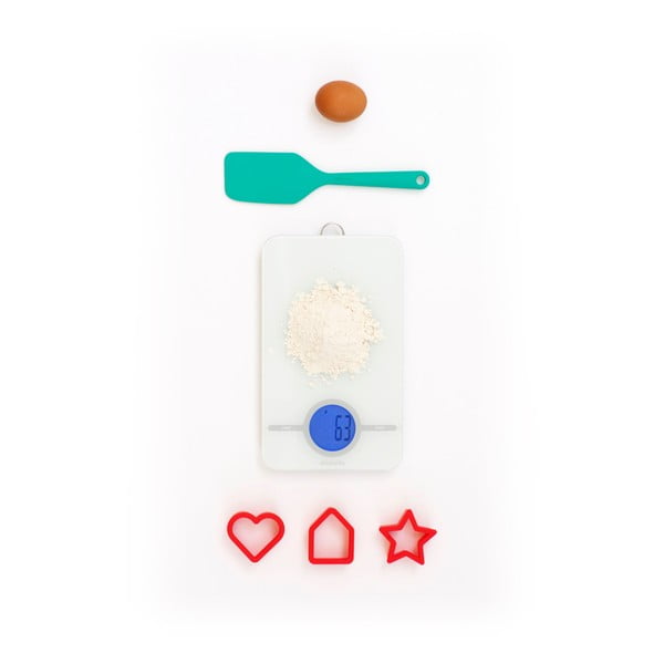 Biała waga kuchenna Brabantia Timer-image-3