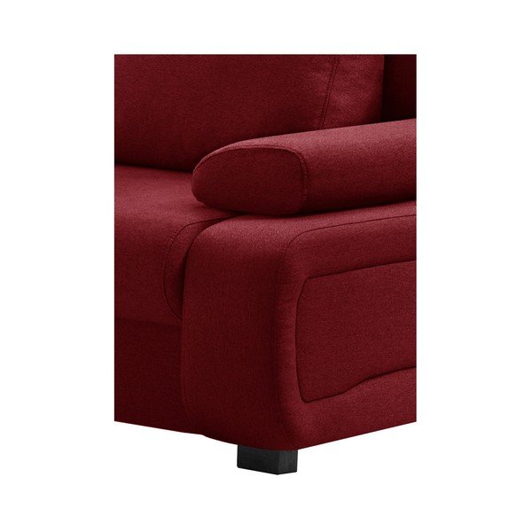 Czerwona rozkładana sofa INTERIEUR DE FAMILLE PARIS Bonheur-image-3