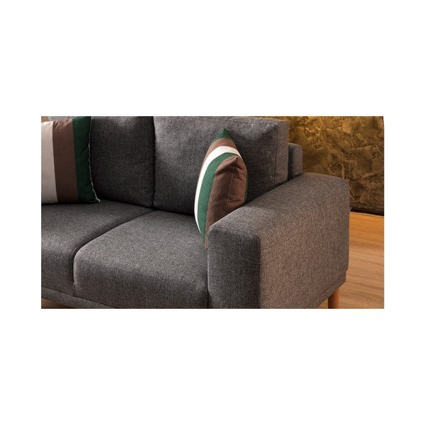 Szara sofa 2-osobowa Franz-image-4