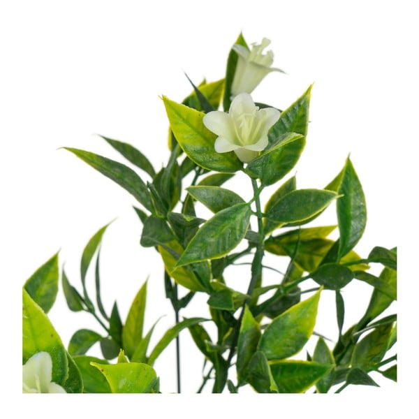 Sztuczna gałązka (wysokość 34 cm) White Bell Flower – Casa Selección-image-1