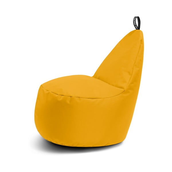 Żółty dziecięcy worek do siedzenia Lull M – So Soft?