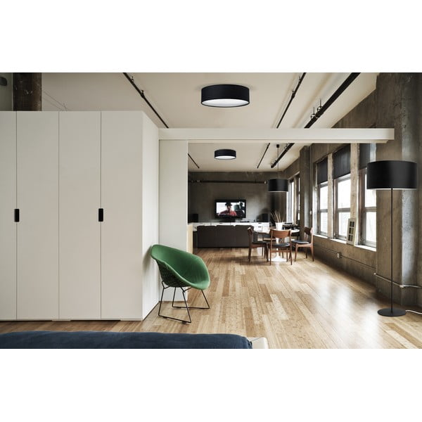 Czarna lampa sufitowa Sotto Luce MIKA, ⌀ 40 cm-image-1