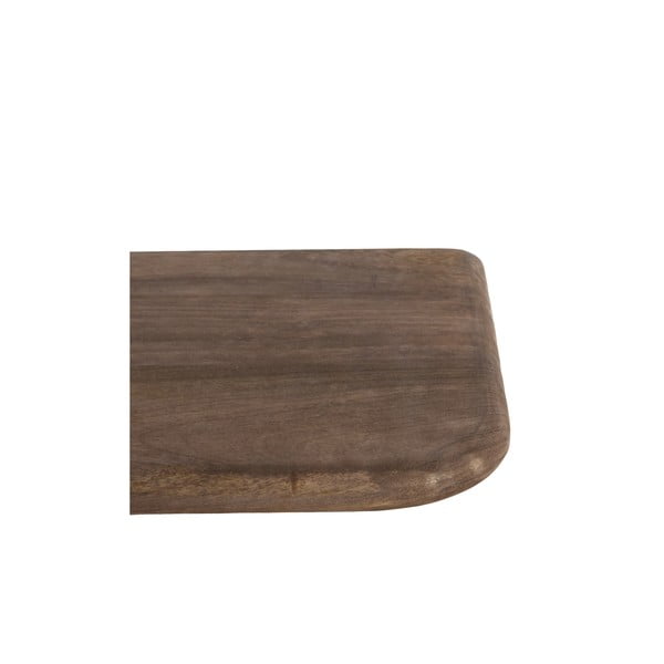 Brązowa półka z litego drewna mango 50 cm Tarontu – Light & Living-image-3