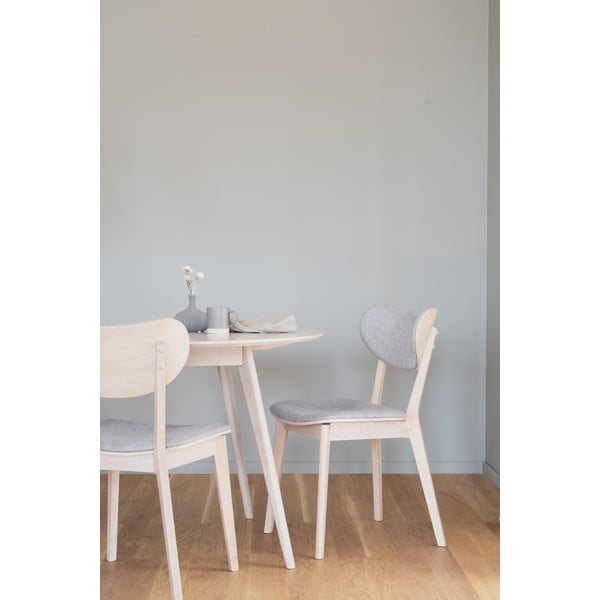 Szaro-naturalne krzesła zestaw 2 szt. Kato – Rowico-image-2