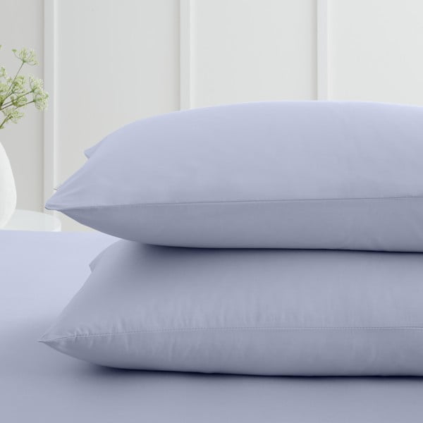 Poszewki na poduszki z perkalu bawełnianego zestaw 2 szt. 50x75 cm Cotton Percale – Bianca-image-1