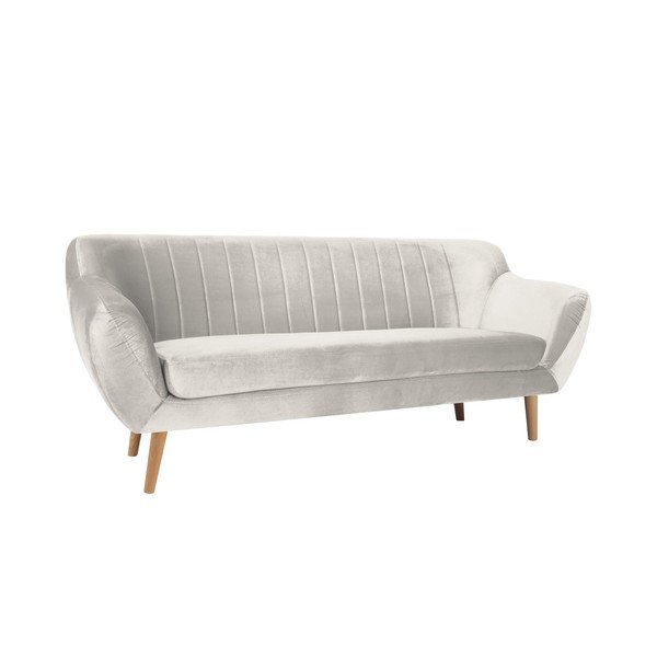 Kremowa sofa 3-osobowa Mazzini Sofas Benito-image-1