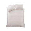 Różowa satynowa pościel dwuosobowa 230x220 cm Silky Soft – Catherine Lansfield