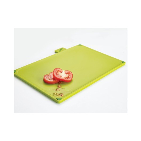 Ciemnosrebrny stojak z 4 deskami do krojenia Joseph Joseph Index, 34,6x27,3 cm-image-2