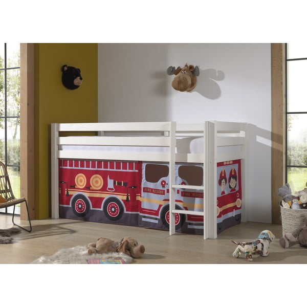 Zasłona dziecięca do łóżka 4 szt. 195x75 cm Fire Truck – Vipack-image-2