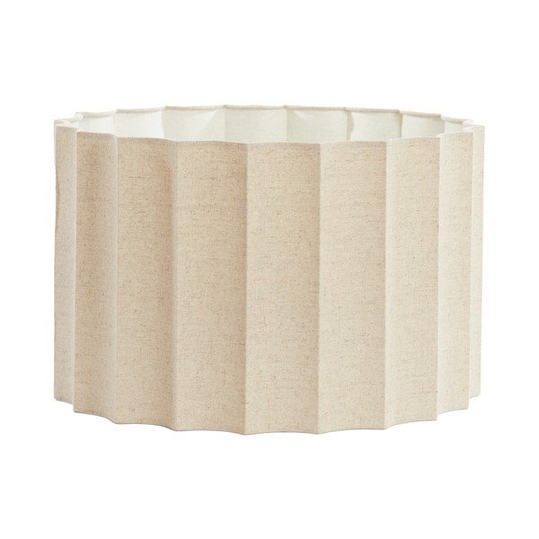 Kremowy abażur ø 40 cm Disli – Light & Living