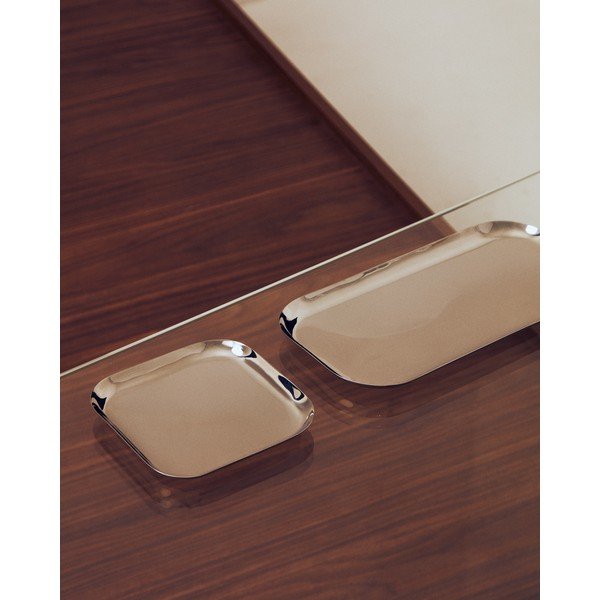 Tace do serwowania ze stali nierdzewnej zestaw 2 szt. 15x29 cm Nirela – Kave Home-image-1