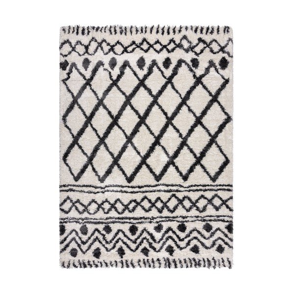 Dywan w kolorze kości słoniowej 120x170 cm Souq Lines – Flair Rugs