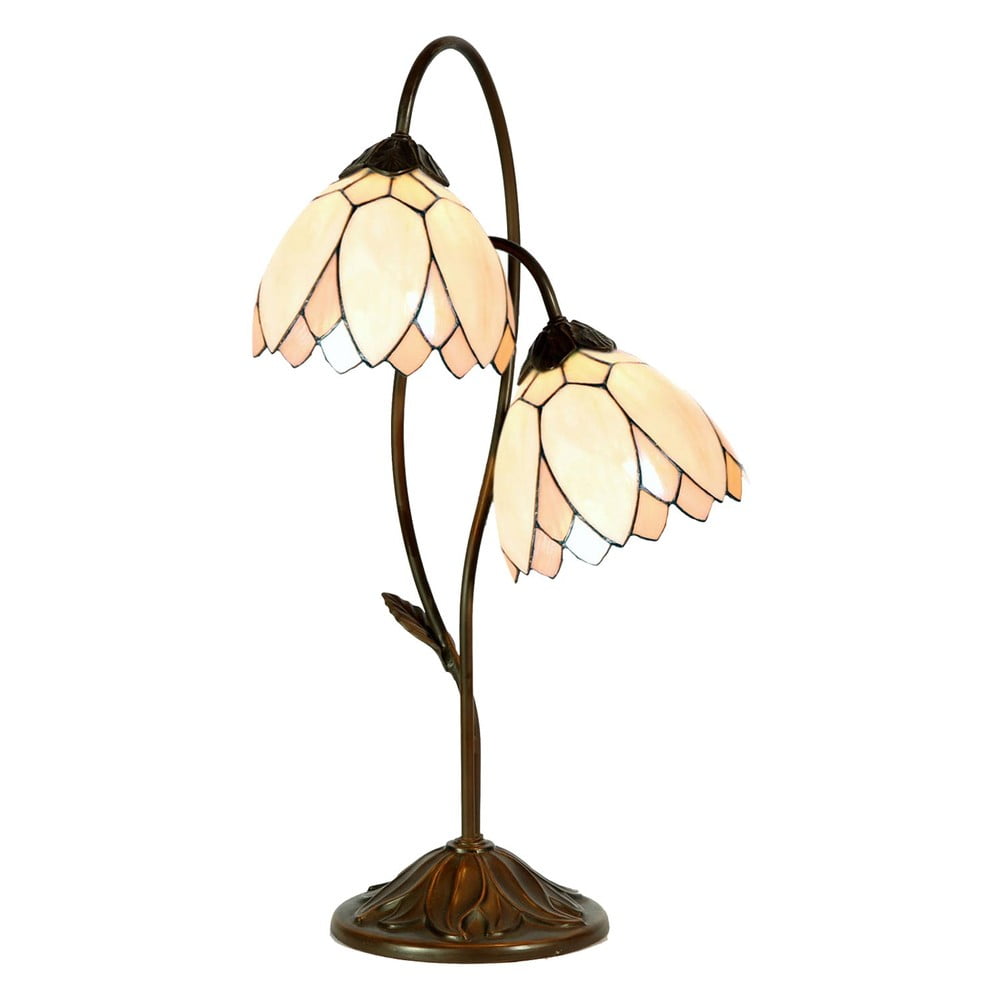 Lampa stołowa Tiffany Flowers