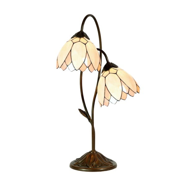 Lampa stołowa Tiffany Flowers