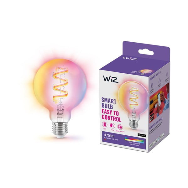 Inteligentna żarówka filamentowa z gwintem E27, 6 W – WiZ