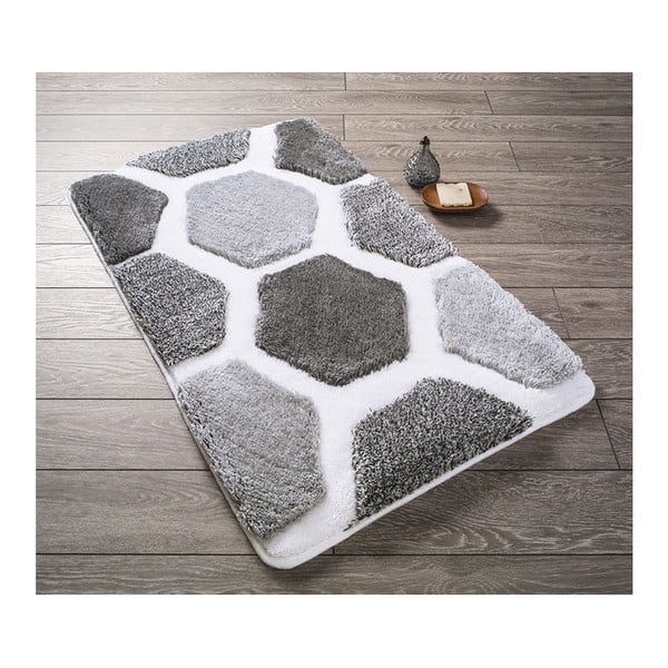 Dywanik łazienkowy Confetti Bathmats Tenedos Grey, 50x60 cm