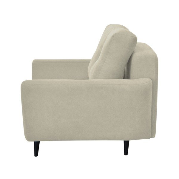 Kremowy fotel z ciemnymi nogami Mazzini Sofas Cedar-image-2