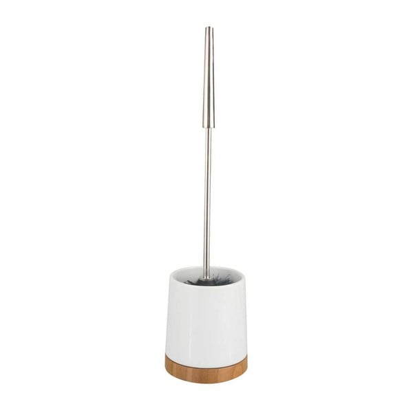 Biały zestaw ceramicznych akcesoriów łazienkowych Bamboo – Wenko-image-4