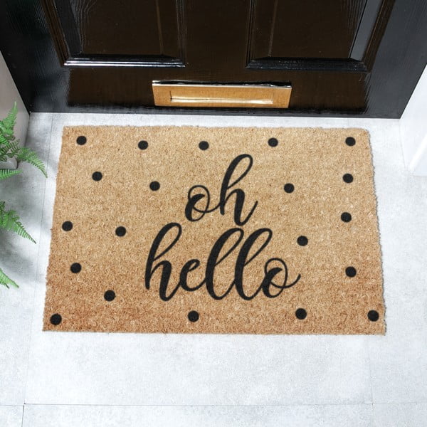 Wycieraczka z włókna kokosowego 40x60 cm Oh Hello – Artsy Doormats-image-2