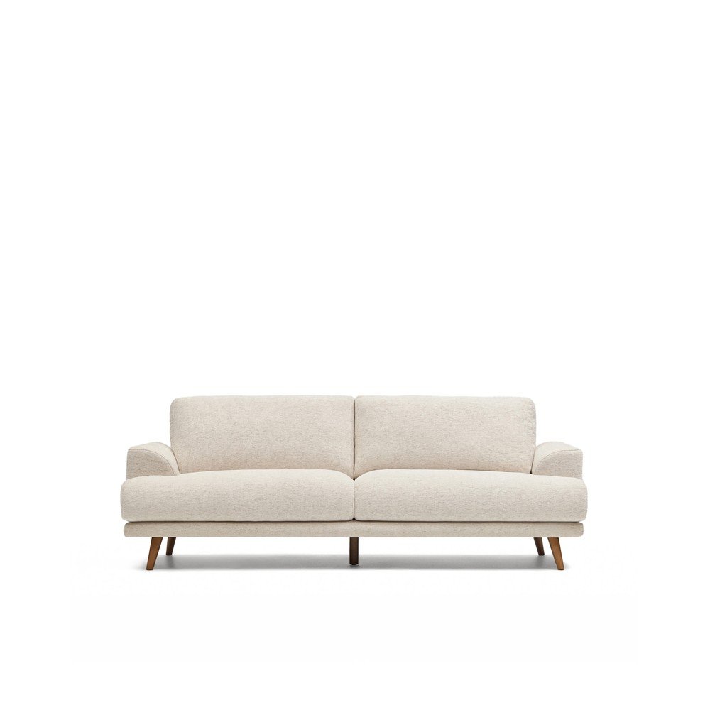 Beżowa sofa z tkaniny szenilowej 228 cm Karin – Kave Home (zdjęcie 5)