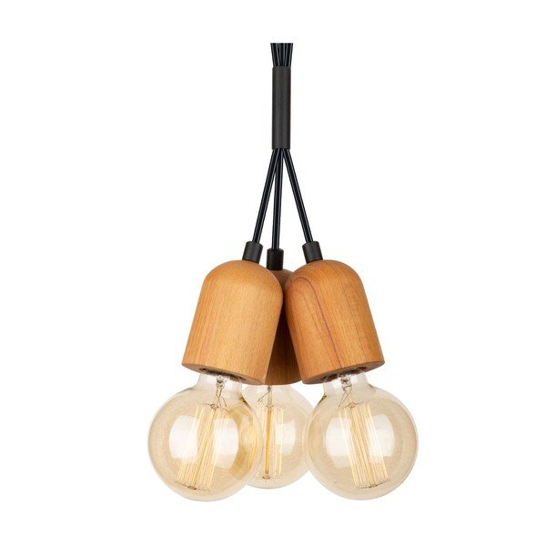 Czarno-naturalna lampa wisząca Tahiti – Squid Lighting-image-3