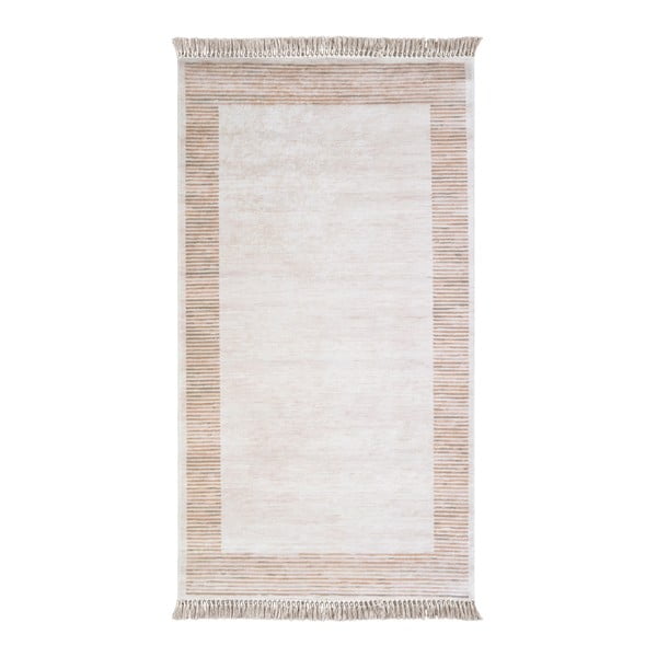 Brązowo–beżowy dywan Vitaus Hali Ruto, 80x150 cm