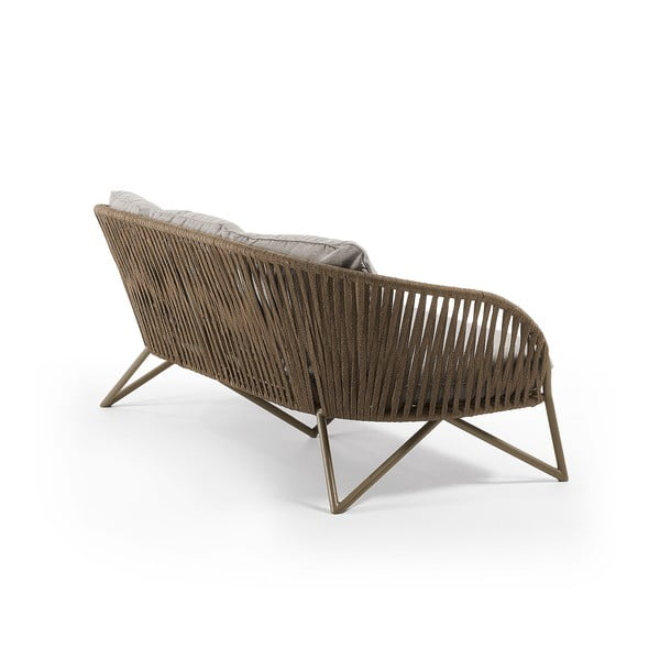 Jasnobrązowa sofa ogrodowa Branzie – Kave Home-image-2