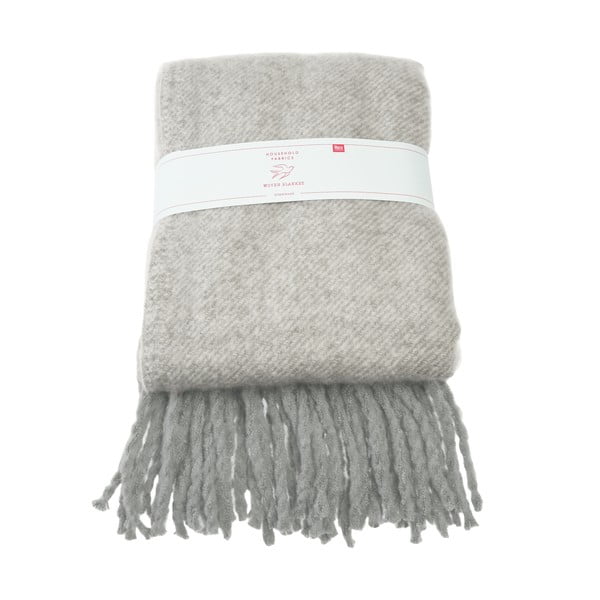 Szary koc 127x185 cm – Rex London