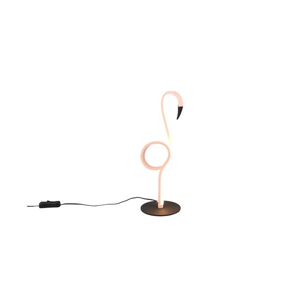 Różowa lampa stołowa LED (wysokość 35 cm) Ingo – Reality-image-4
