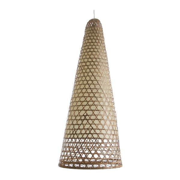 Bambusowa lampa wisząca VICAL HOME Adelia, Ø 40 cm
