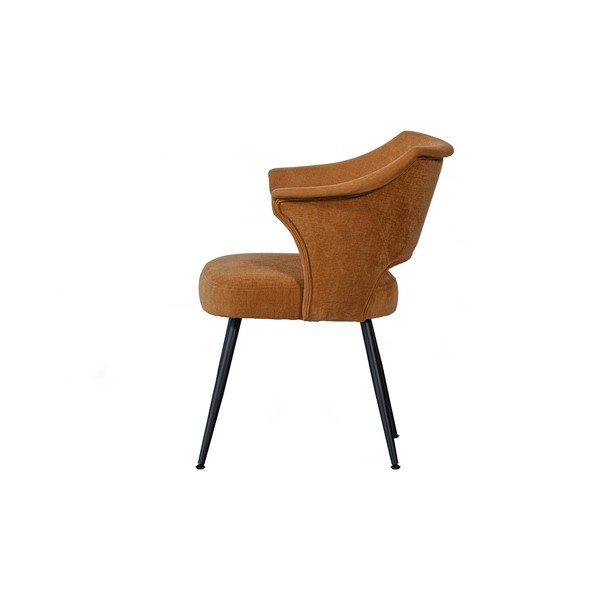 Krzesła aksamitne krzesła w kolorze chory zestaw 2 szt. Sits – Basiclabel -image-4