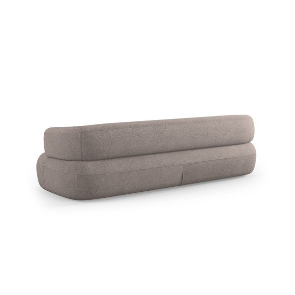 Jasnobrązowa sofa z materiału bouclé 200 cm Jenny – Micadoni -image-4