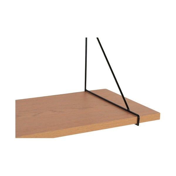 Półka w dekorze jesionu w naturalnym kolorze 120 cm Chiba – House Nordic-image-3