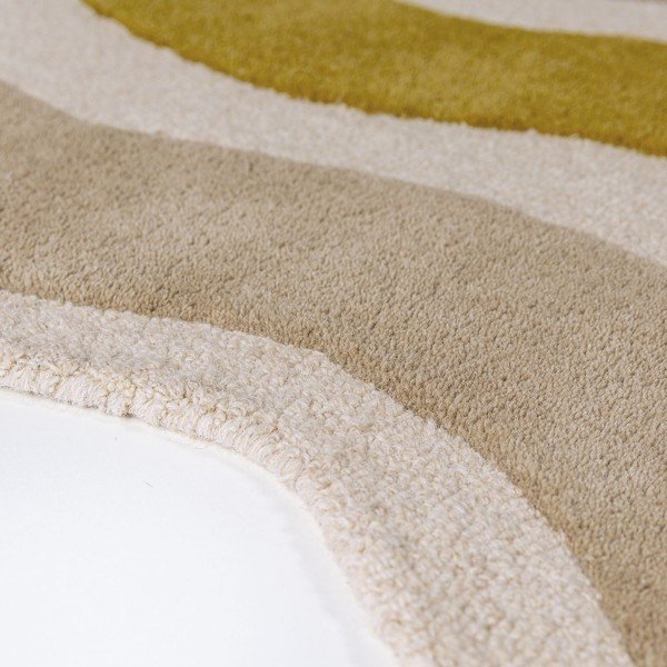 Zielony/w naturalnym kolorze wełniany dywan tkany ręcznie 160x230 cm Cascade Wool – Flair Rugs-image-3