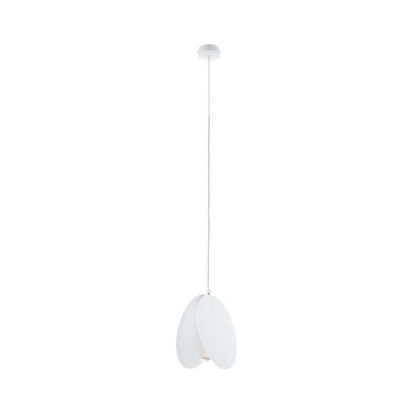Biała lampa wisząca Sollux Brette