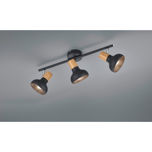 Lampa punktowa w kolorze matowej czerni ø 10 cm Latika – Reality-image-1