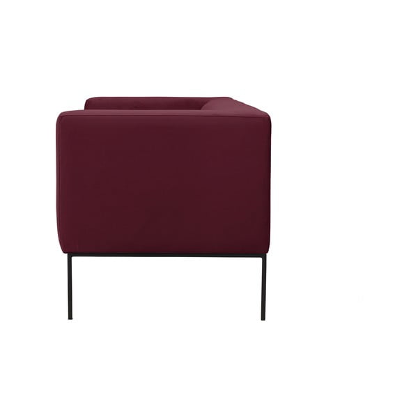 Burgundowa sofa 2-osobowa Windsor & Co Sofas Neptune-image-2