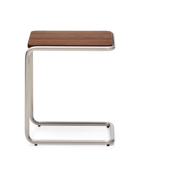 Stolik w dekorze orzecha 42x42 cm Tarsel – Kave Home-image-2